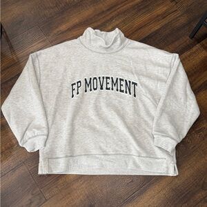 New FP Movement Victory Gray/Navy Pullover